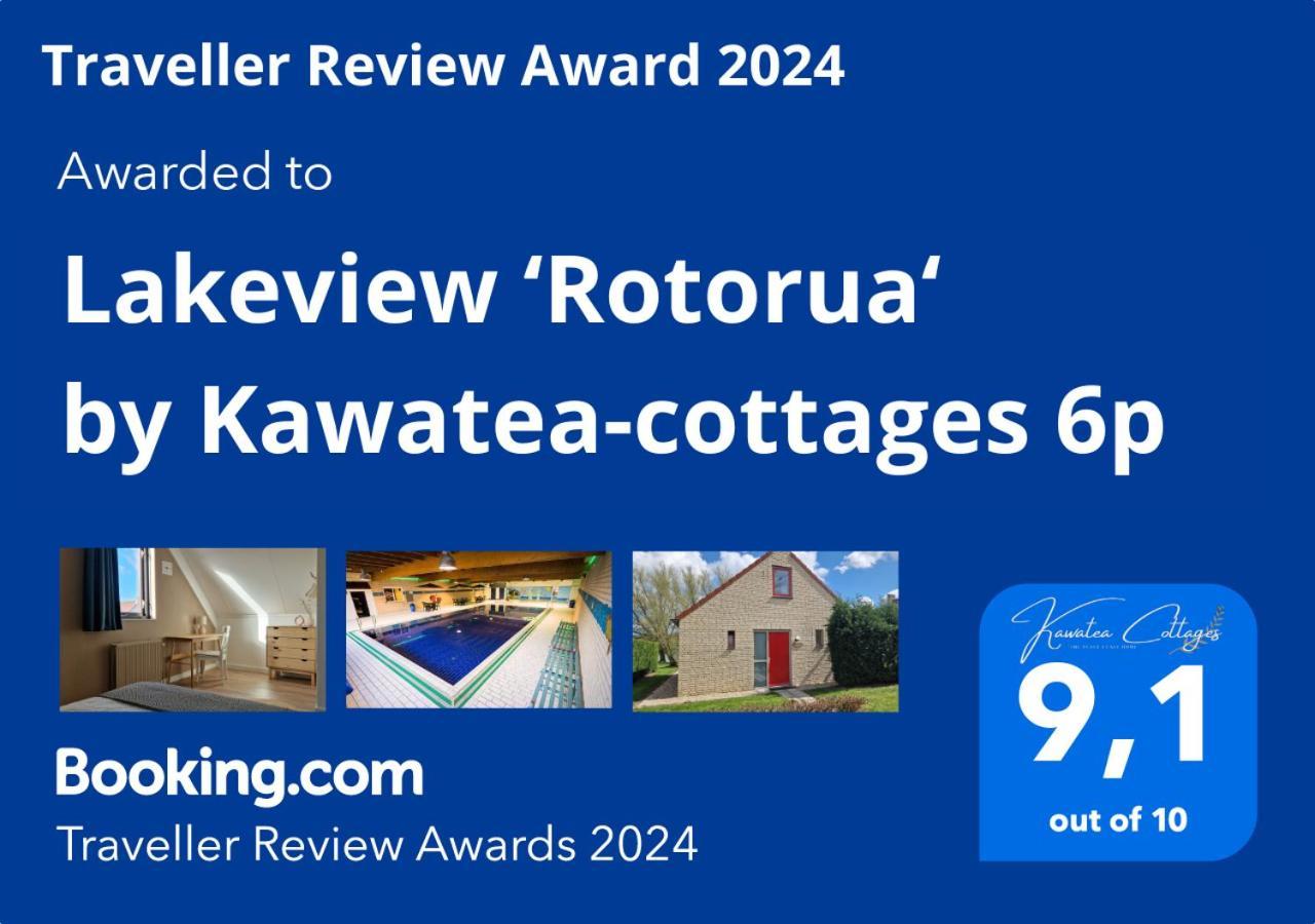 Lakeview 'Rotorua' 4-6 Pers By Kawatea Cottages Ewijk Exteriör bild