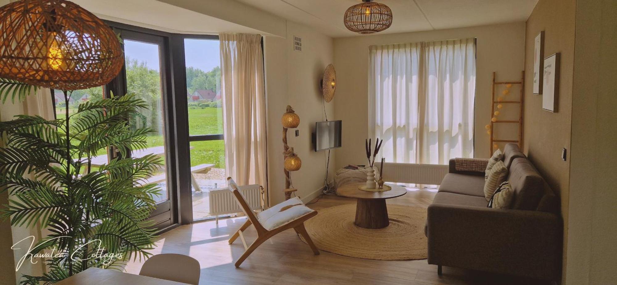 Lakeview 'Rotorua' 4-6 Pers By Kawatea Cottages Ewijk Exteriör bild